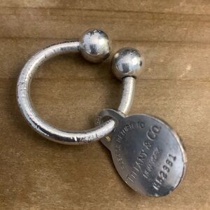 Tiffany and Co. sterling key chain